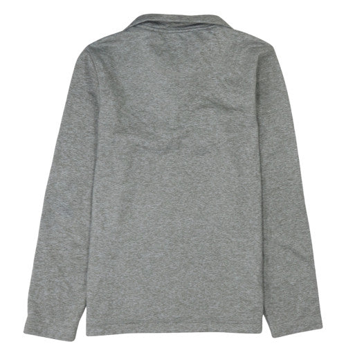 Weird Fish Men's Grey 1/4 Zip Fleece Sweatshirt Size M