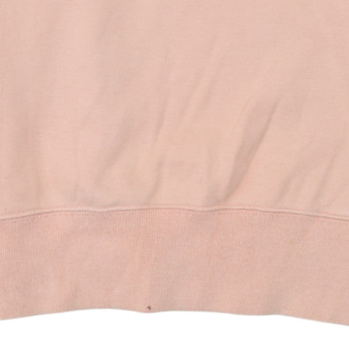 Champion Women's Pink XS Pullover Sweatshirt Logo Crew Neck