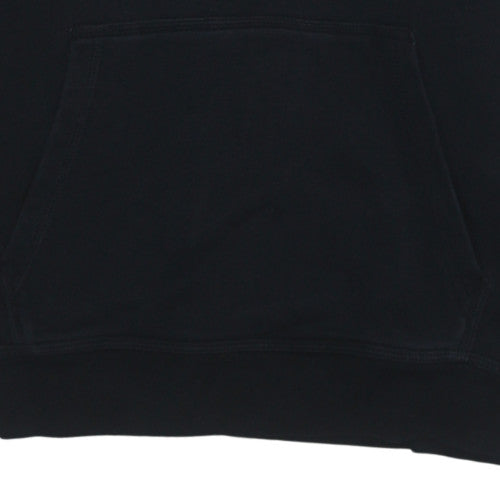 Nike Men's Black Pullover Hoodie Medium Fleece Sportswear