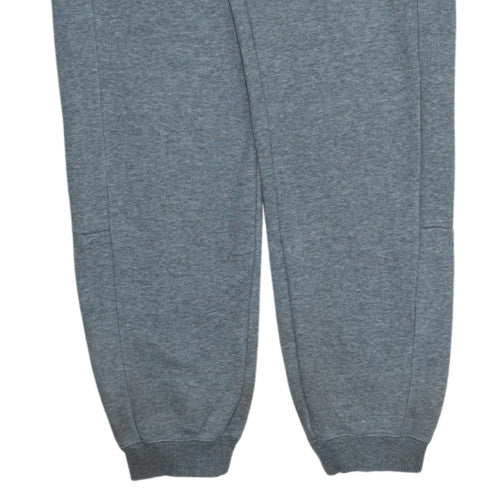 Puma Boys Grey Jogger Trousers 14 Years Elastic Waist Fleece Sweatpants
