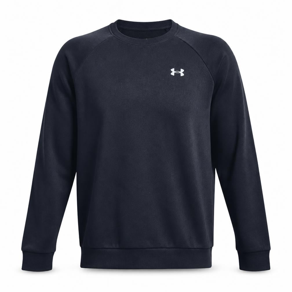 Under Armour Men's Black XL Crew Neck Fleece Sweatshirt ColdGear Loose Fit
