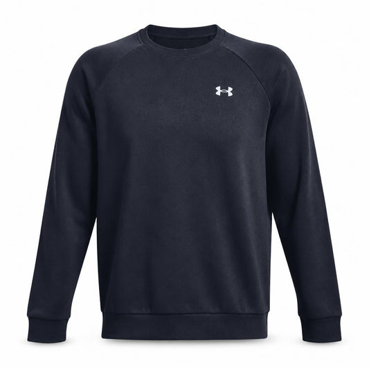 Under Armour Men's Black XL Crew Neck Fleece Sweatshirt ColdGear Loose Fit