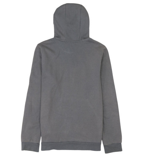 Adidas Boys Grey Pullover Hoodie 13-14 Years Fleece Lined Classic Fit