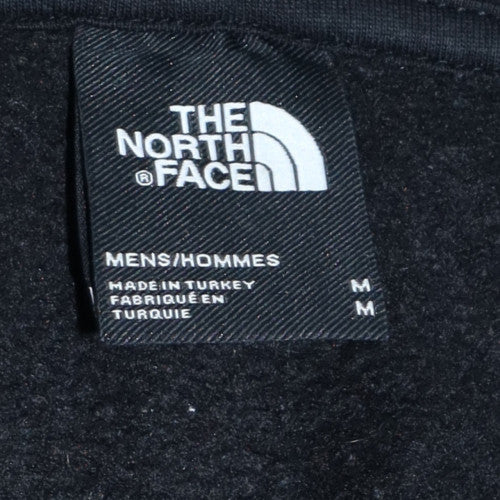 The North Face Men's Black Pullover Hoodie Size M Outdoor Fleece
