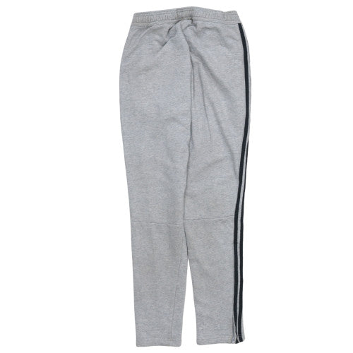 Adidas Mens Grey Sweatpants S Regular Fit Tapered Sports Trousers