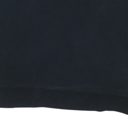 Nike Men's Black M Fleece Pullover Sweatshirt with Logo