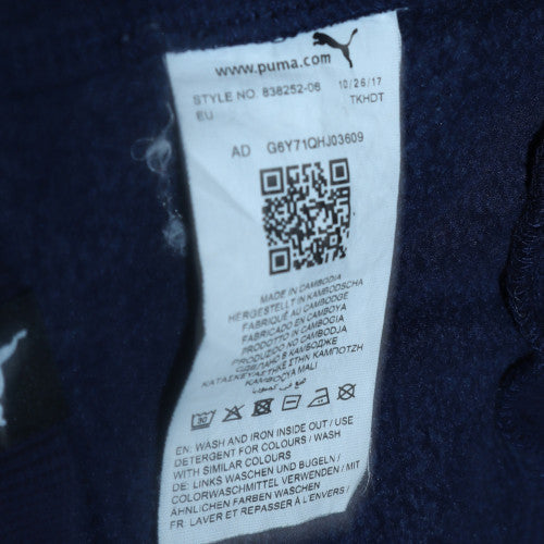 Puma Men's Blue Crew Neck Pullover Sweatshirt Size M