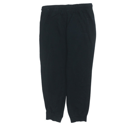 Nike Womens Black Fleece Jogger Trousers Size L Comfort Fit