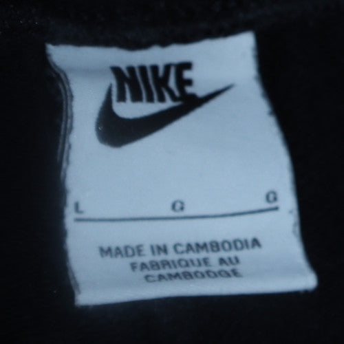 Nike Womens Black Fleece Jogger Trousers Size L Comfort Fit