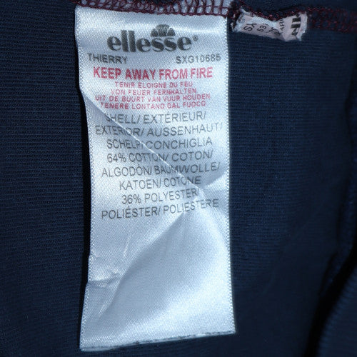 Ellesse Mens Multicoloured L Pullover Hoodie with Logo