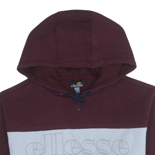 Ellesse Mens Multicoloured L Pullover Hoodie with Logo