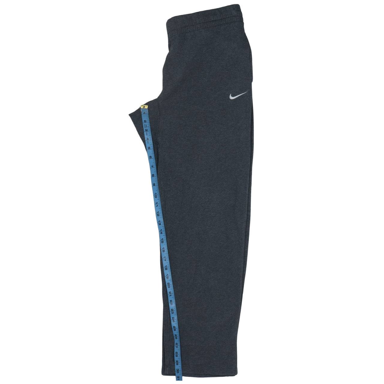 Nike Men's Black Fleece Sweatpants S Regular Fit Casual Trousers