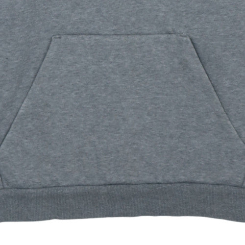 Puma Boys Grey Pullover Fleece Hoodie 15-16 Years Logo Sportswear