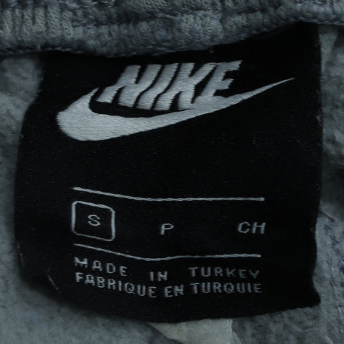 Nike Men’s Grey Cargo Fleece Joggers S Regular Fit