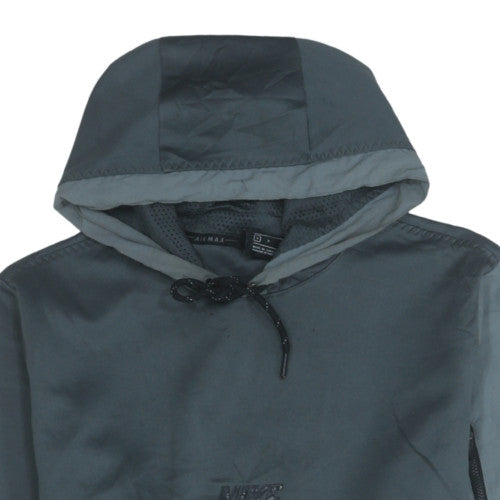 Nike Air Max Men's Grey Pullover Hoodie Small Hooded Sweatshirt