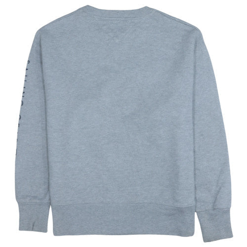 Tommy Jeans Men's Grey Sailing Gear Logo Sweatshirt Size L