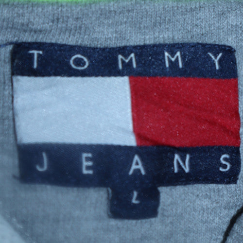 Tommy Jeans Men's Grey Sailing Gear Logo Sweatshirt Size L