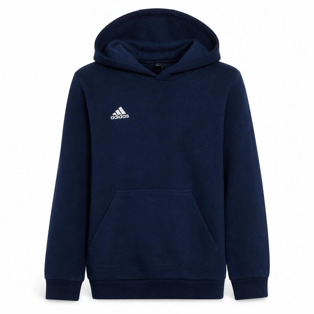 Adidas Boys Navy Blue Pullover Hoodie Sweatshirt Size 13-14 Years