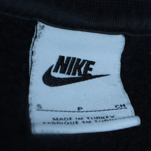 Nike Women's Black Small Pullover Sweatshirt Crew Neck Logo
