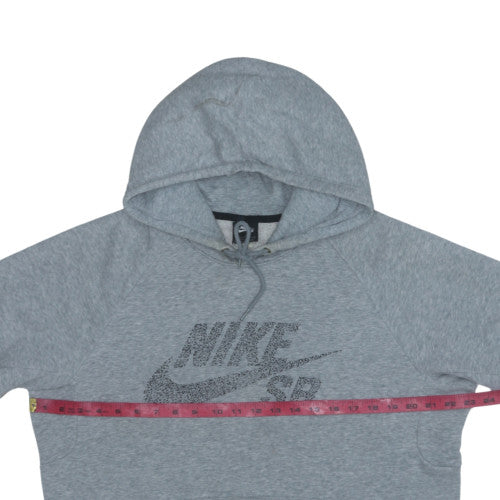 Nike SB Mens Grey Pullover Hoodie L Regular Fit Sports Fleece
