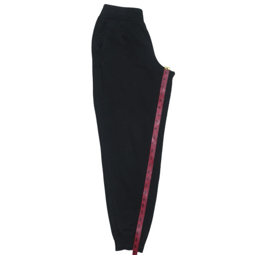 Puma Boys Black Jogger Trousers 14 Years Fleece Sweatpants
