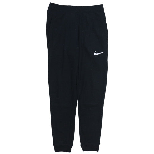 Nike Women's Black Dri-Fit Joggers Small Fleece Tapered Pants