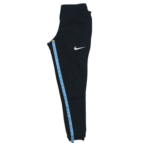 Nike Women's Black Dri-Fit Joggers Small Fleece Tapered Pants