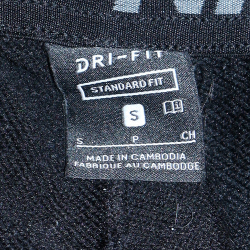 Nike Women's Black Dri-Fit Joggers Small Fleece Tapered Pants