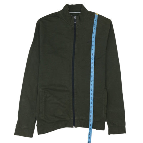 Kappa Mens Green Track Jacket Size L Cotton Full Zip Sportswear