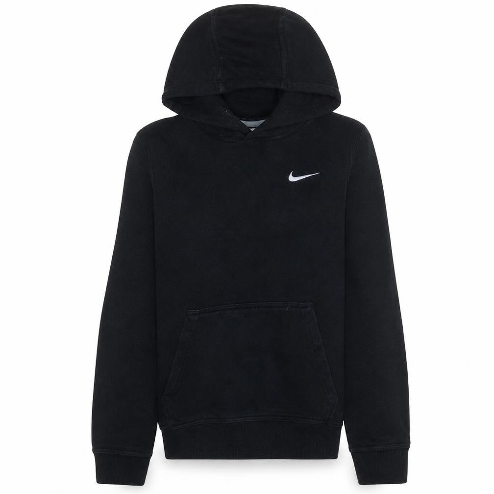 Nike Womens Black XS Pullover Hoodie Cotton Blend Sweatshirt