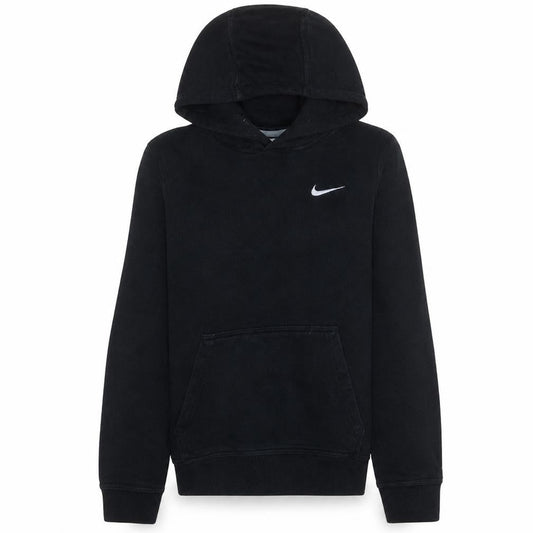 Nike Womens Black XS Pullover Hoodie Cotton Blend Sweatshirt