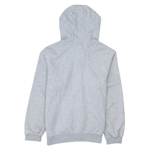 Nike Boys Grey Full Zip Hoodie Size 12-13 Years Fleece Sweatshirt