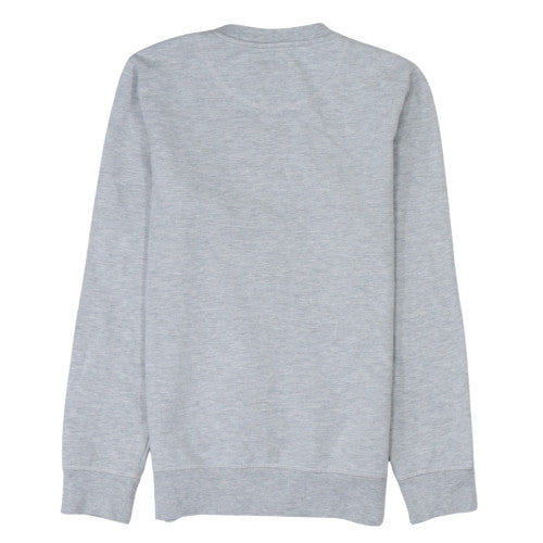 Helly Hansen Men's Grey Graphic Crew Neck Pullover Sweatshirt Size S
