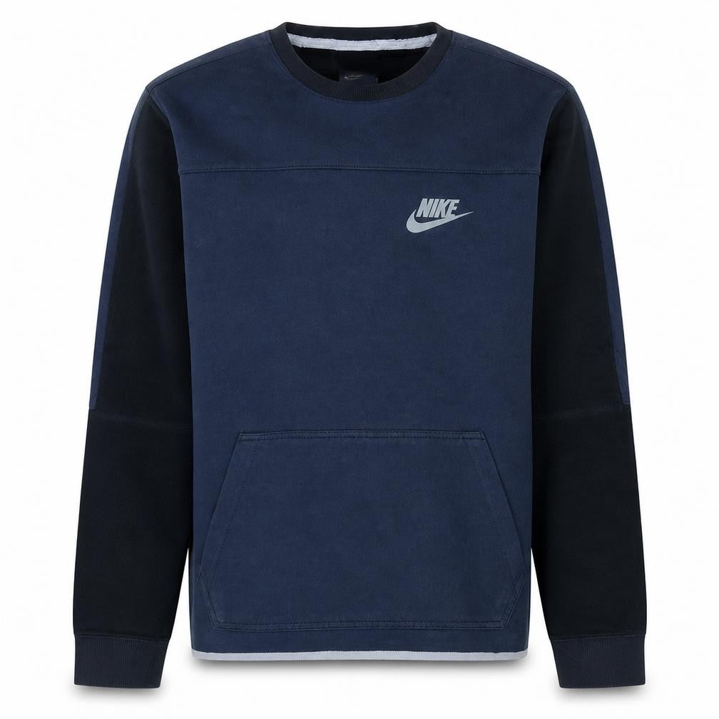 Nike Men's Blue Crew Neck Pullover Sweatshirt Size S