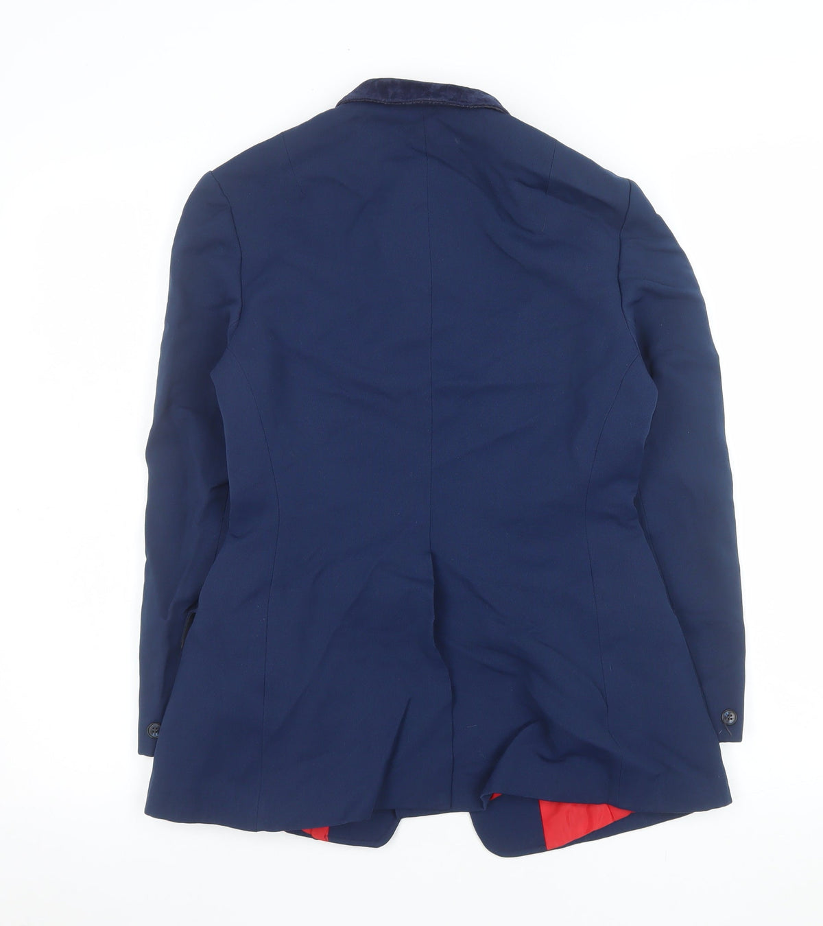Saddle Master Women’s Navy Riding Blazer Size 12 Classic Equestrian Jacket