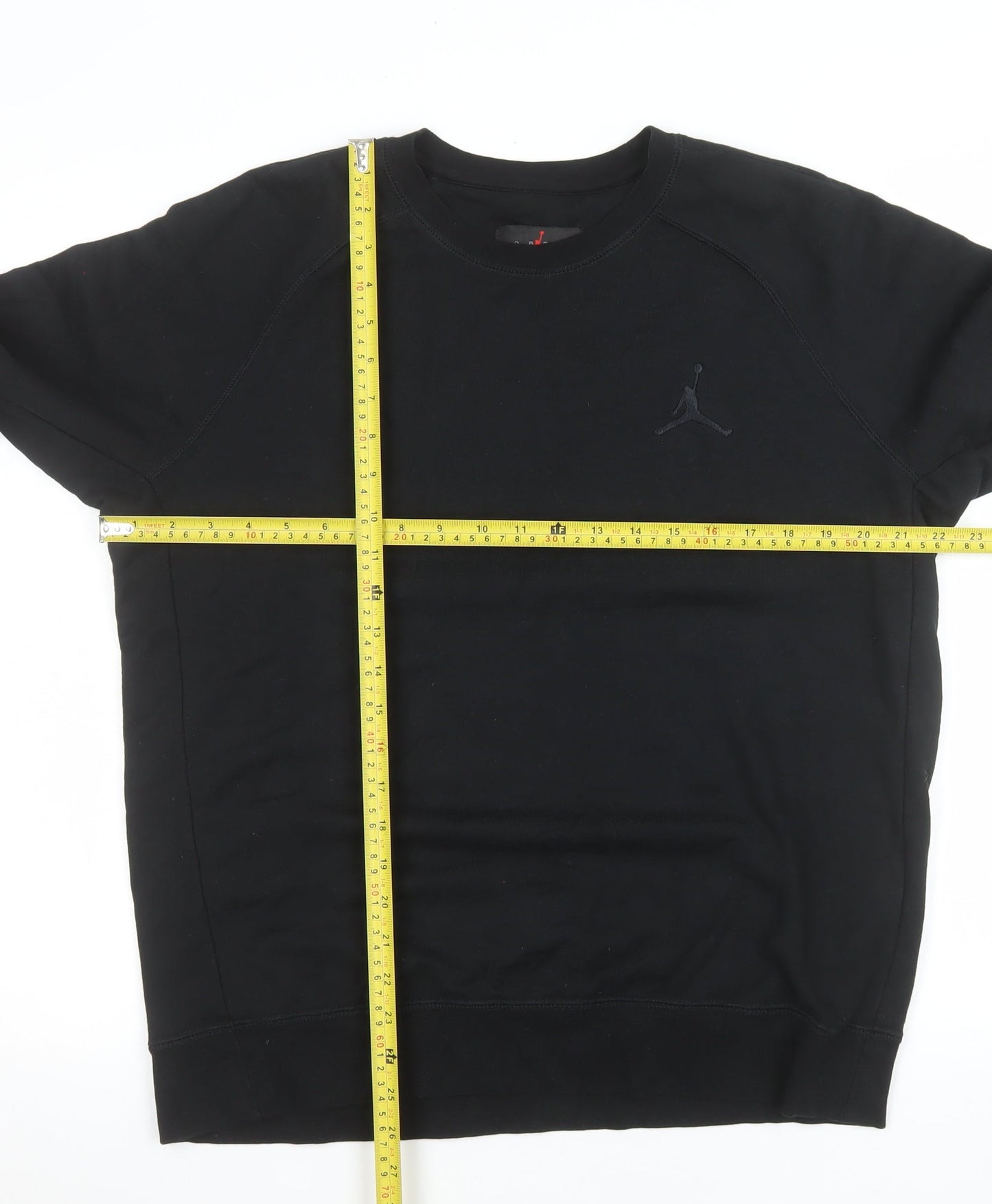 Jordan Men's Black 2XL Crew Neck Pullover Sweatshirt