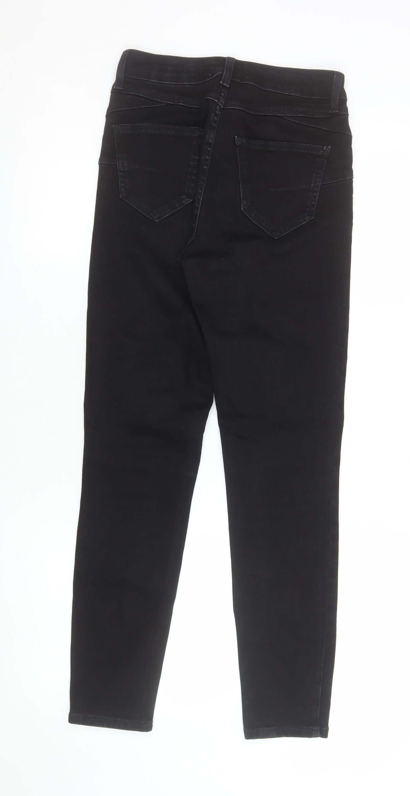 New Look Women’s Black Skinny High Rise Stretch Jeans Size 8