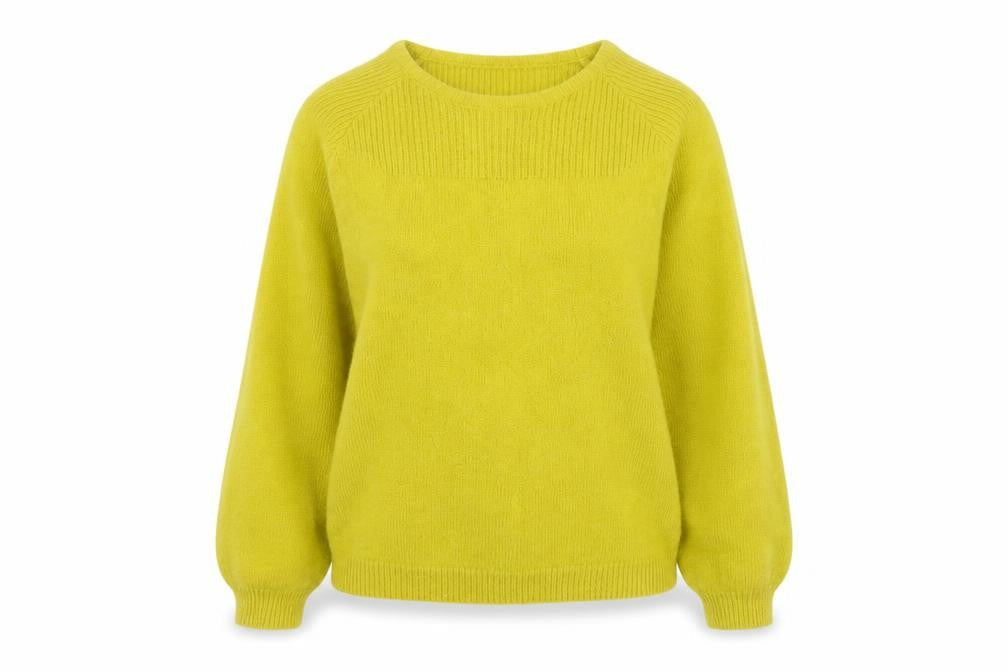 Marks and Spencer Autograph Women's Green Angora Jumper Size 10