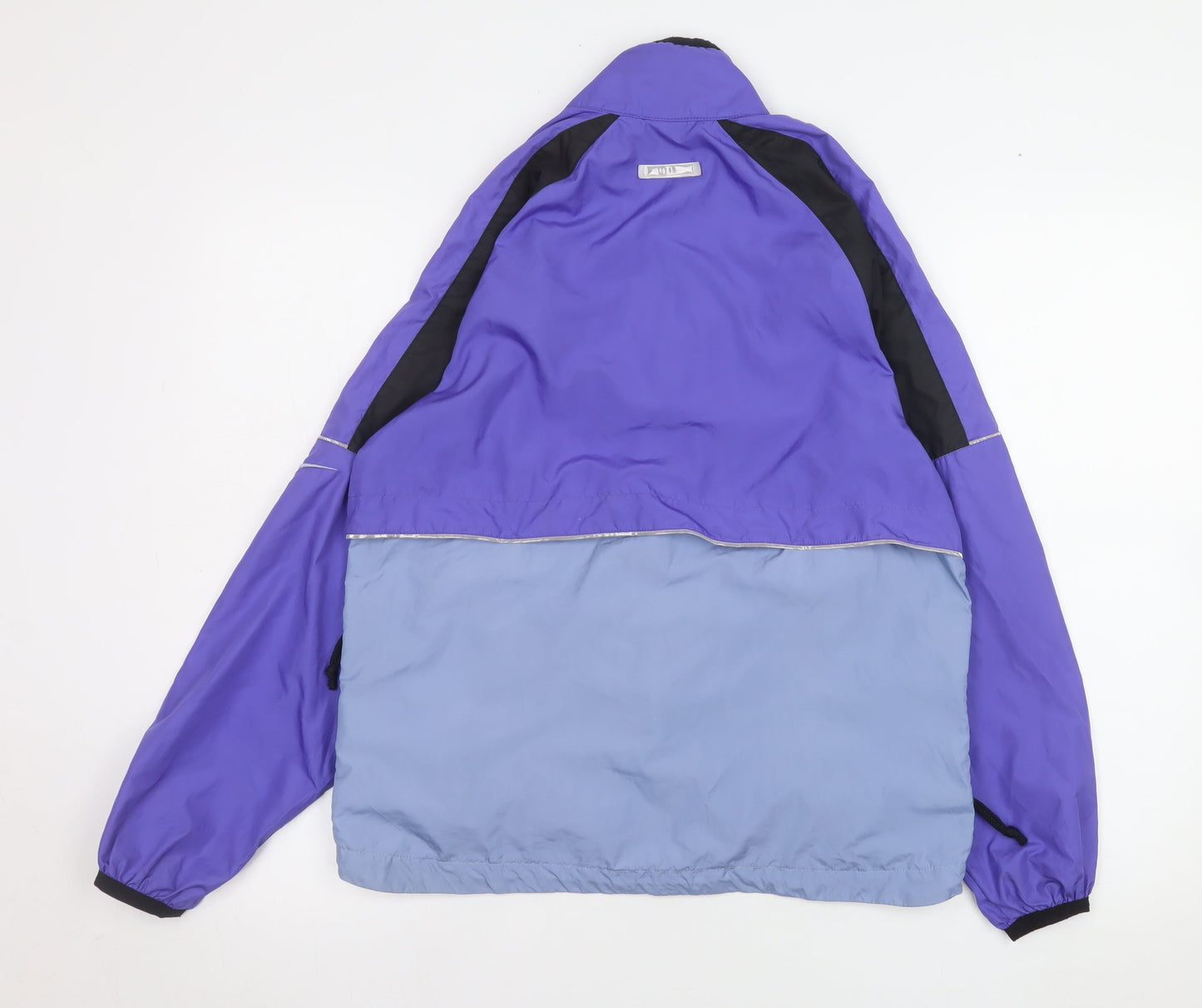 Nike Men's Purple & Blue Windbreaker Jacket Size S Polyester