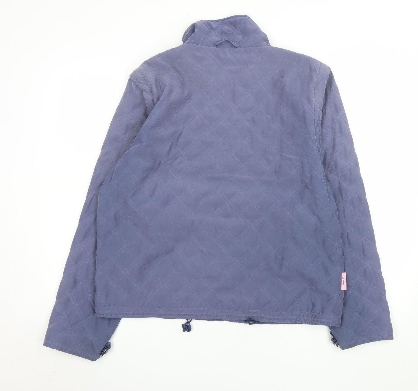 Joules Womens Blue Quilted Lightweight Jacket Size 14