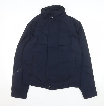 Marks & Spencer Men's Blue Small Bomber Jacket Polyester
