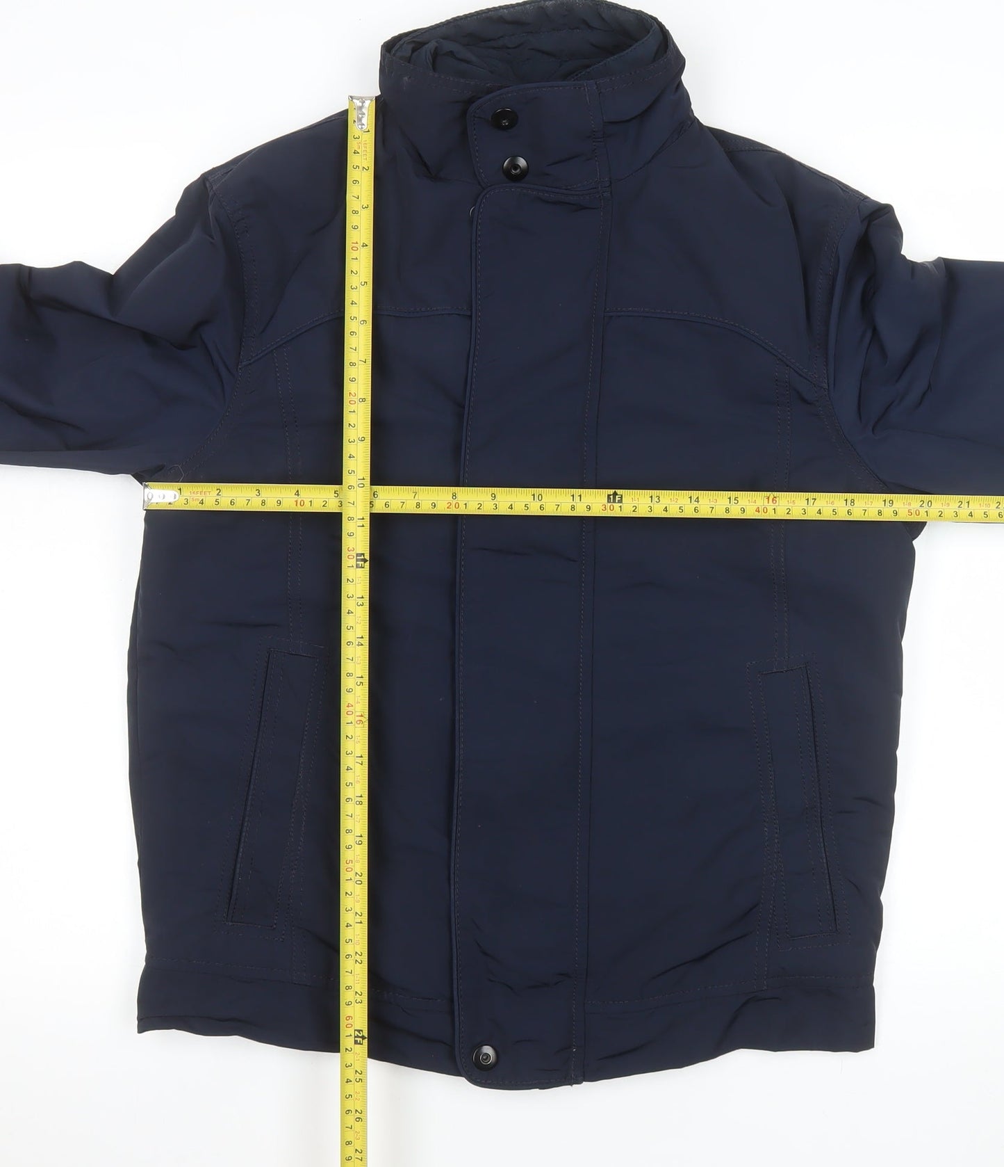 Marks and Spencer Men's Blue Small Bomber Jacket Polyester