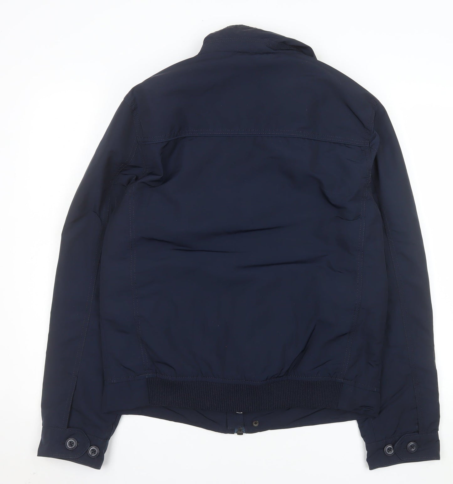 Marks and Spencer Men's Blue Small Bomber Jacket Polyester