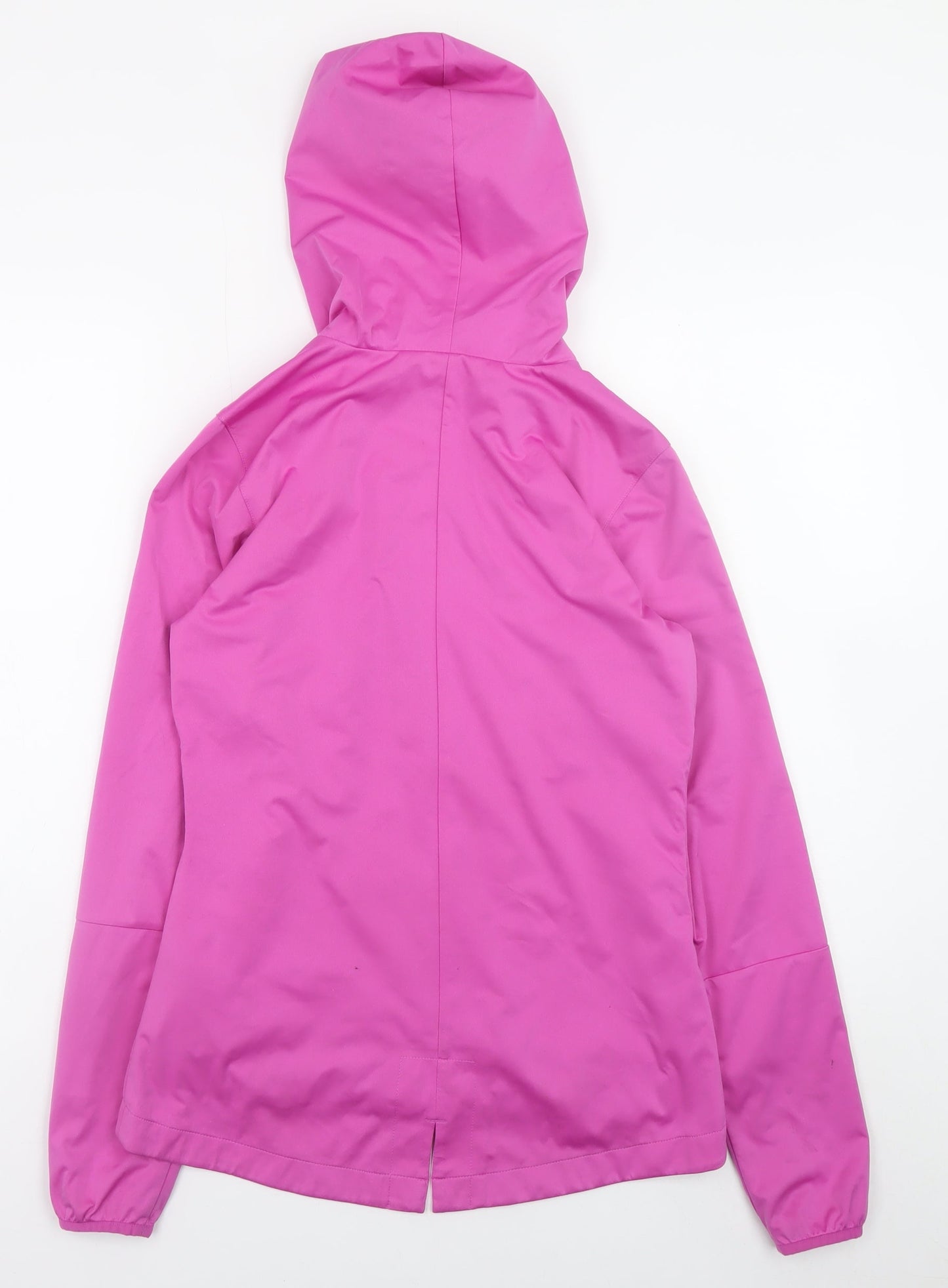 Nike Women's Pink XS Full Zip Hooded Lightweight Windbreaker Jacket