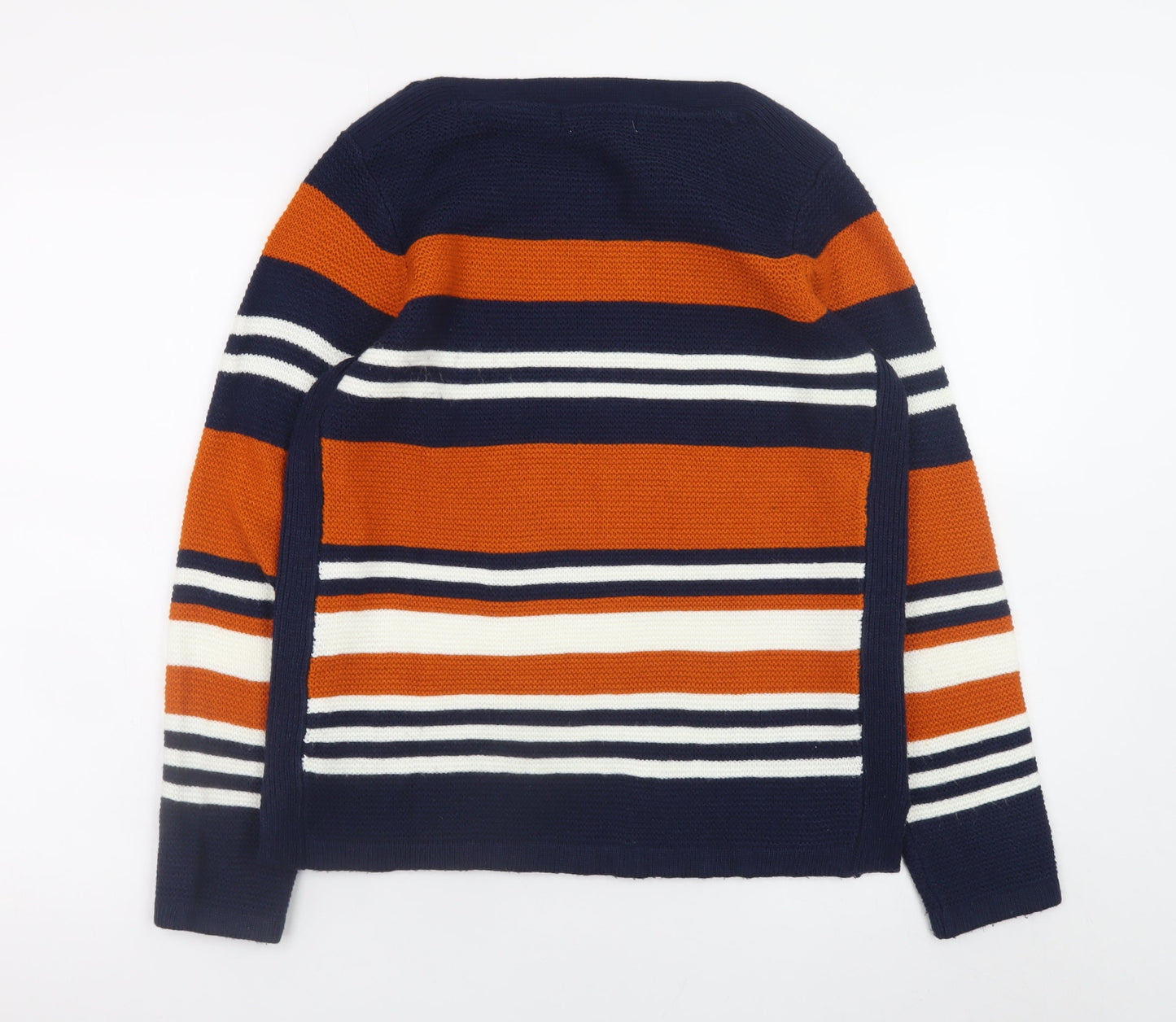 Isle Women’s Multicoloured Striped Knit Jumper Size S 10-12