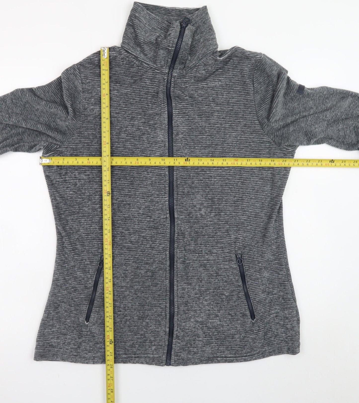 Regatta Men Grey L Fleece Full Zip Outdoor Jacket