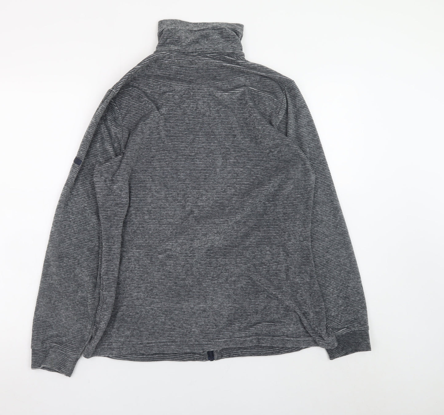 Regatta Men Grey L Fleece Full Zip Outdoor Jacket