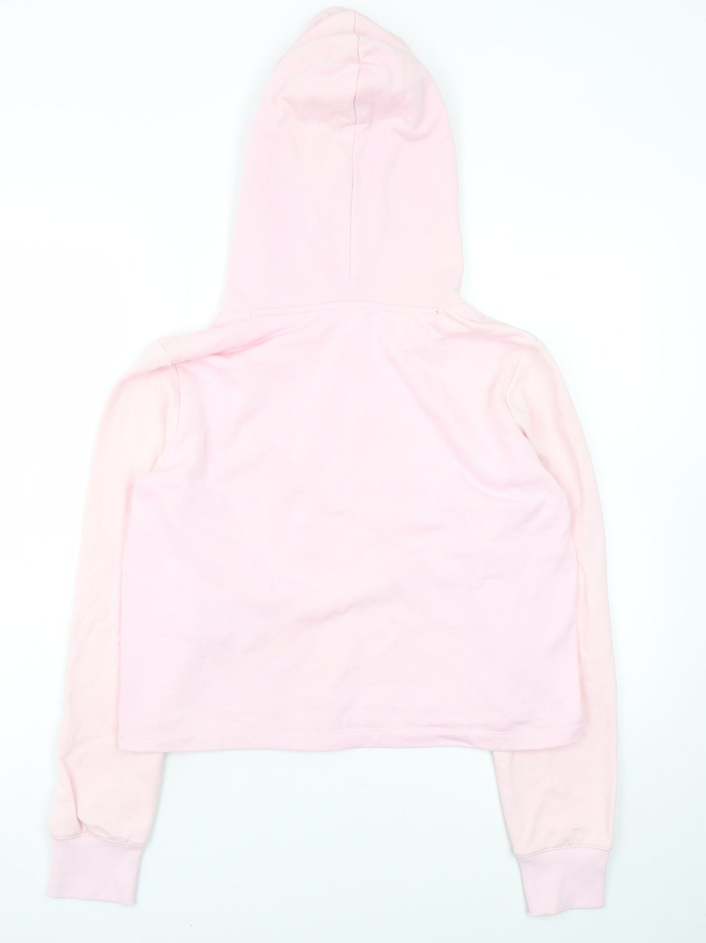 Champion Women Pink Pullover Hoodie Large Cotton Blend Hooded Sweatshirt