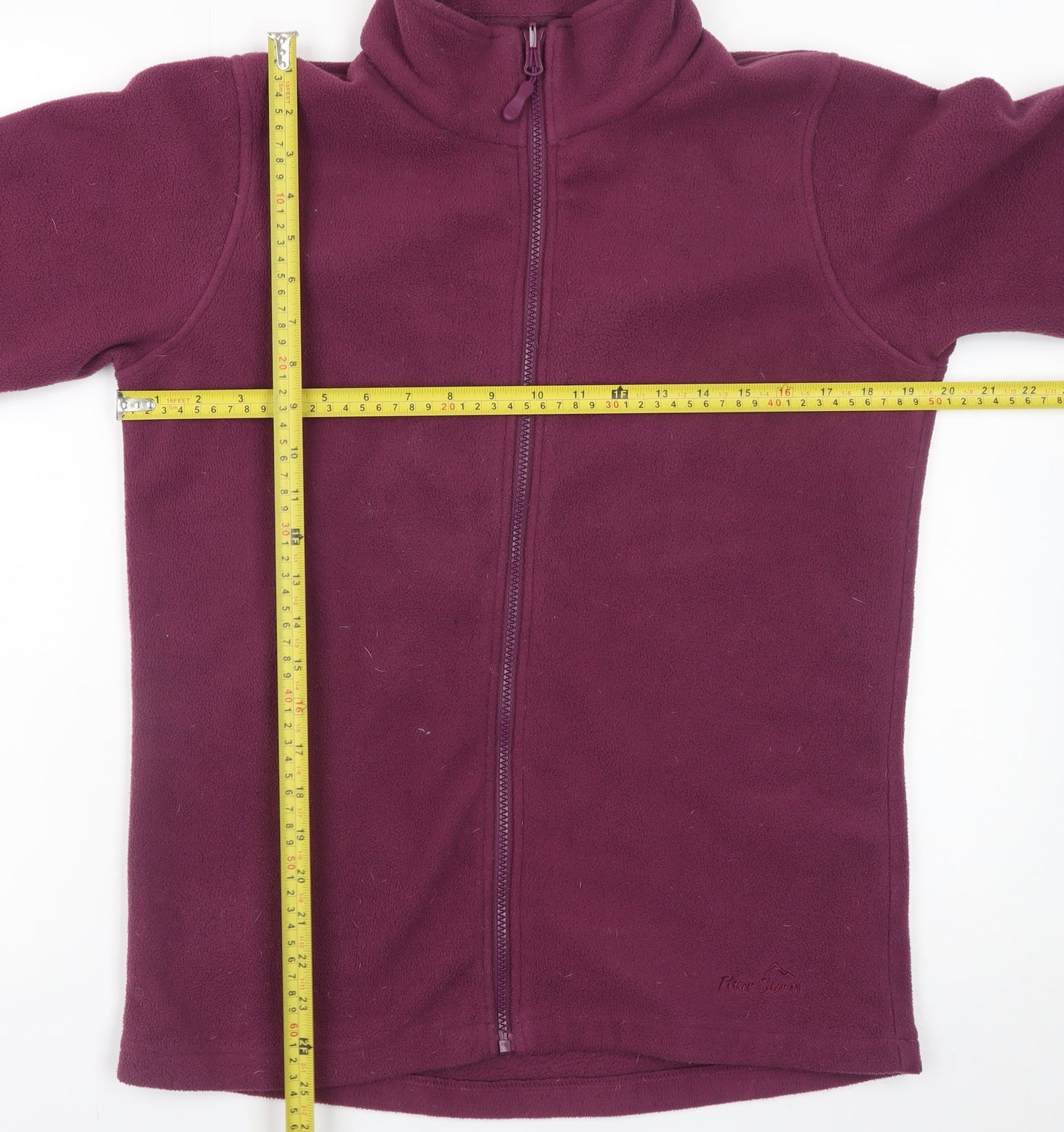 Peter Storm Women’s Purple Fleece Full Zip Jacket Size 12
