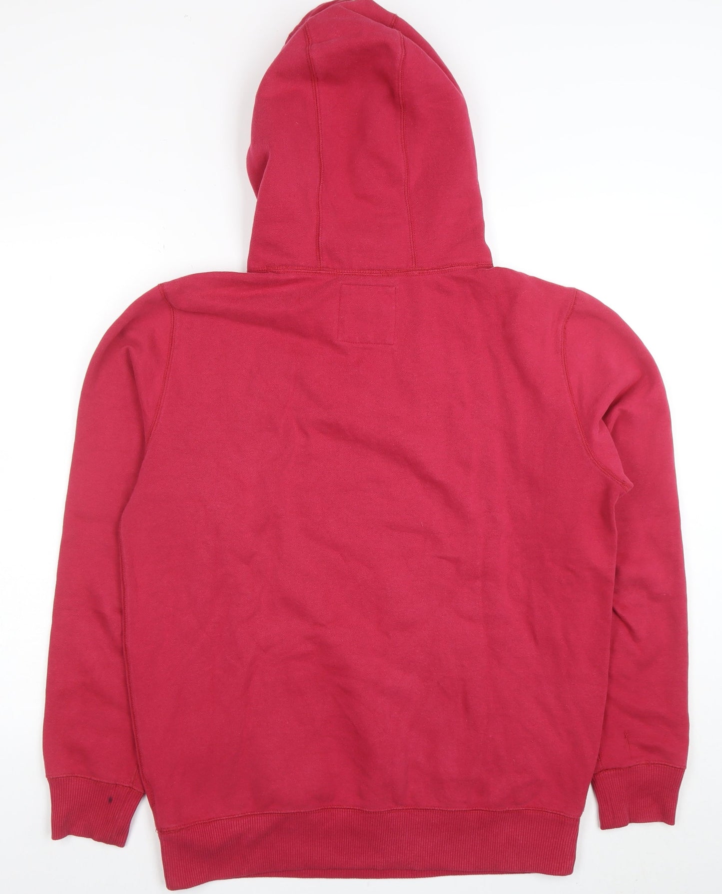 Crew Clothing Company Women Red Pullover Hoodie Size M Cotton Blend